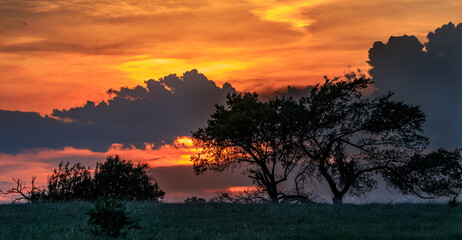 Oklahoma sunset