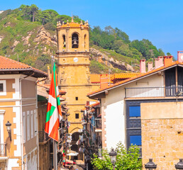 Zarautz (Euskal Herria), pueblo pesquero del norte de España.