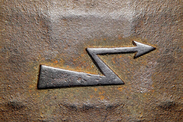 electric voltage emblem