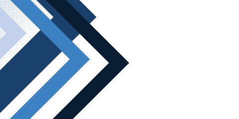 Modern blue white abstract presentation background with copy space
