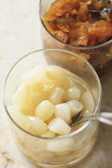 らっきょと福神漬け