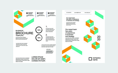 Brochure template layout Free Vector. design vector