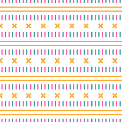 Vector seamless colorful pattern design, modern and stylish. Vector illustration.	
