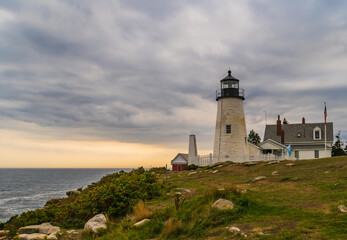 Fototapeta na wymiar Pemaquid Lighthouse, Maine 