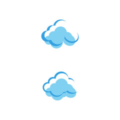 Cloud template vector