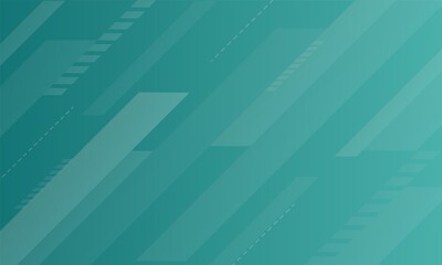 幾何学・近未来のシンプルパターン素材【緑】