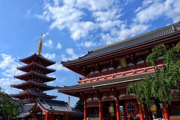 Naklejka premium 浅草浅草寺
