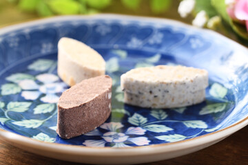 Phoenix Eye Cake is a local specialty cake in Lukang, Changhua. Taiwan