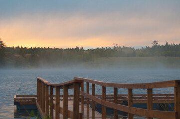 Naklejka premium Landscape scenes with beautiful views