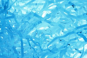 シュレッダーされた紙くず