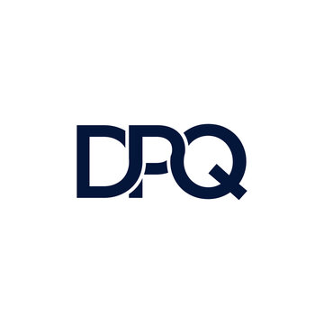 dpq letter original monogram logo design