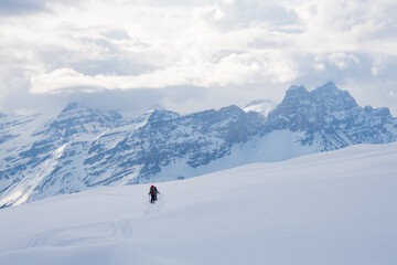 Winter ski adventures in British Columbia Canada