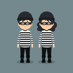Character Couples  Wearing Thief Clothes