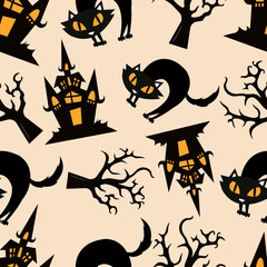 Halloween Seamless Pattern 2