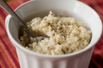 Bowl of risotto