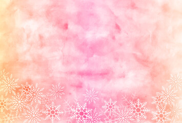 クリスマス　雪　冬　背景