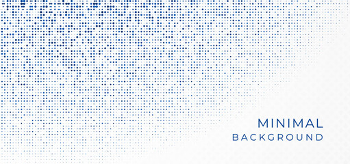 Minimal halftone circle shape random design with space