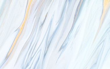 Obraz premium Marble rock texture blue ink pattern liquid swirl paint white dark that is Illustration background for do ceramic counter tile silver gray that is abstract waves skin wall luxurious art ideas concept.