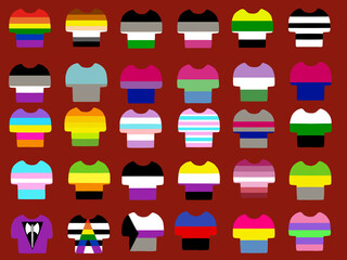 LGBT　レインボーフラッグ　セット