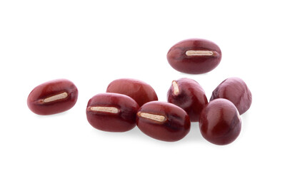 red bean isolated on white background