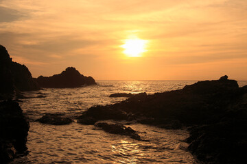 田代海岸からの日の出