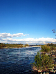 Paisajes. Río Achibueno. Colores y naturaleza 