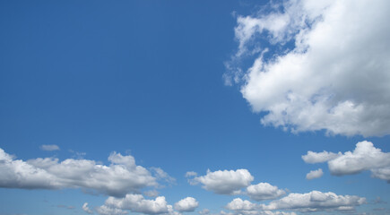 beautiful clouds, blue sky