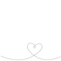 Valentine day background with heart. Vector illustration