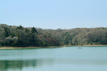 多摩湖（東京都東大和市、埼玉県所沢市）