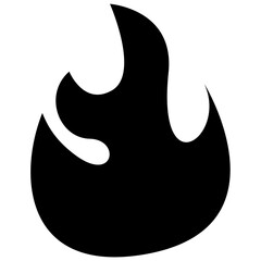 
Isolated icon design of fire flame
