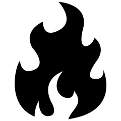 Obraz premium Isolated icon design of fire flame 
