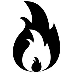
Isolated icon design of fire flame
