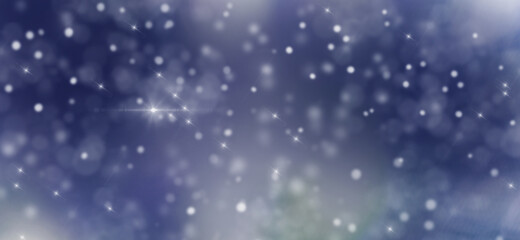 Christmas winter blurred background with snow.Banner for winter projects.Christmas card.