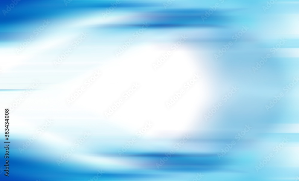 Poster abstract background blue white gradient motion blurred. use for empty studio room backdrop wallpaper
