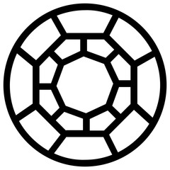 Obraz premium Jewel of synthetic diamond 