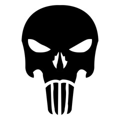 
Scary skull tattoo design
