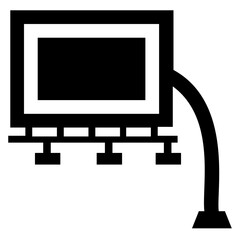 
Banner stand for promotion and advertising
