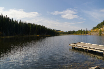 Beaverdam Campground on a Warm Autumn Day