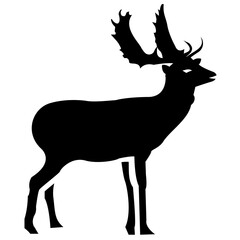 
Wildlife animal deer icon
