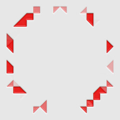 Glossy Tiles Color Abstract background