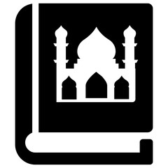 
A muslim holy book, Quran 
