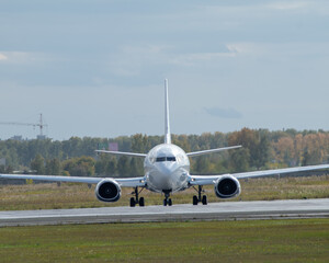 airplane in the airport