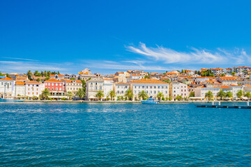 Waterfront in town of Mali Losinj on the island of Losinj, Adriatic coast in Croatia