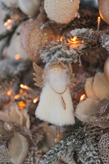 christmas decoration on a tree