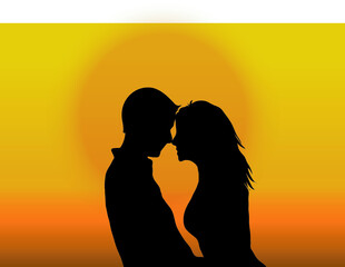 The fact that two people love each other on Valentine's Day.