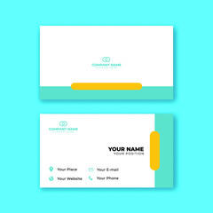 Business card for company and business