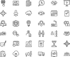 Fototapeta premium business vector icon set such as: hold, hug, employees, free, consumerism, device, comment, segmentation, behavioral, banking, project management, employee, lecturer, sanitary, abstract, per