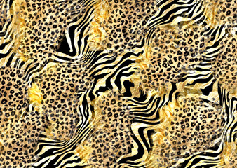 abstract leopard print texture design	
