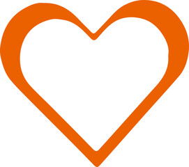 ハートアイコンイラスト