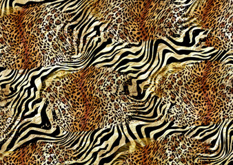 abstract leopard print texture design	
